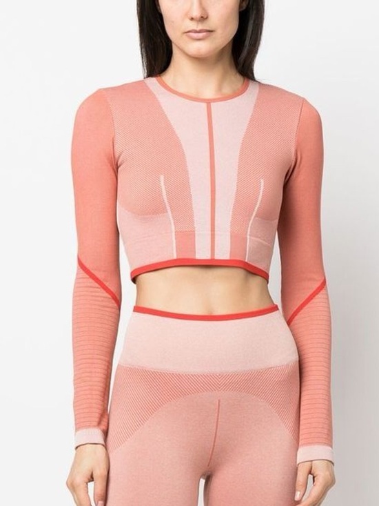 Adidas by Stella McCartney Tops - Adidas x Stella McCartney True Strength Seamless Crop Top Yoga Shirt Size Small
